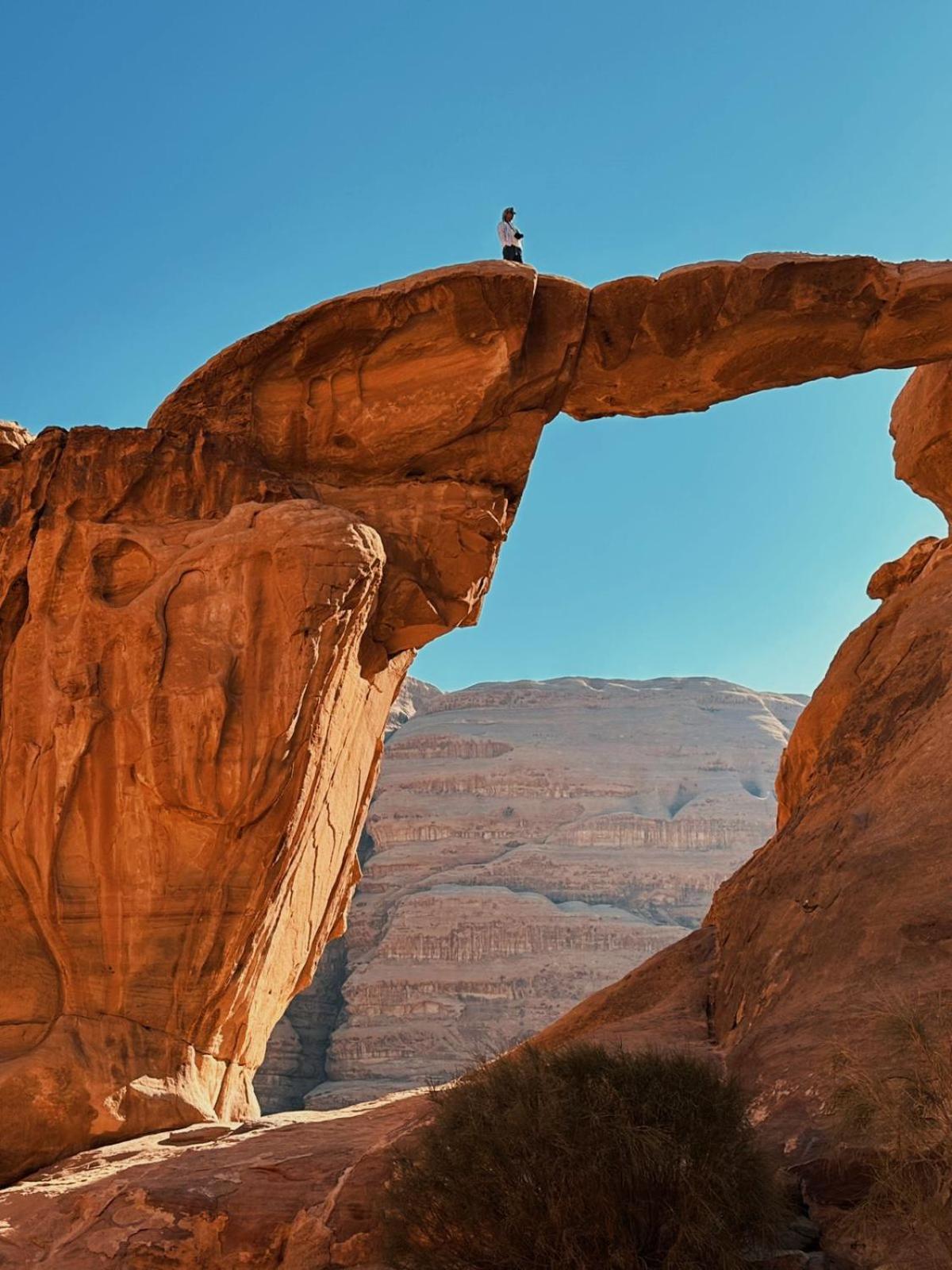 Climbers' House in Wadi Rum Esterno foto