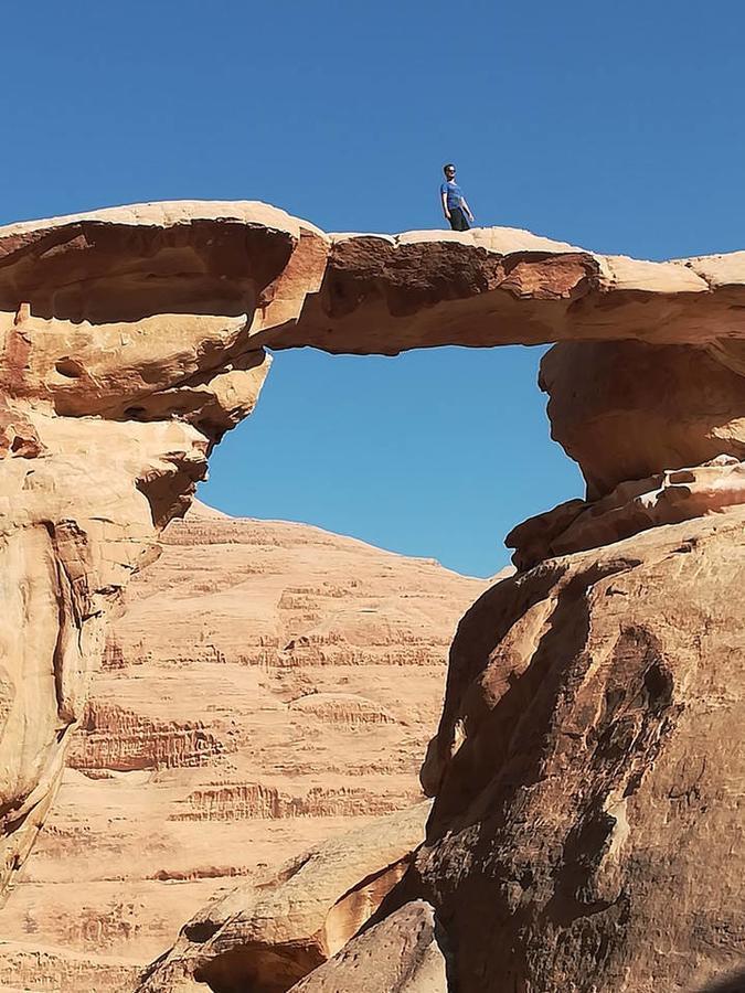 Climbers' House in Wadi Rum Esterno foto